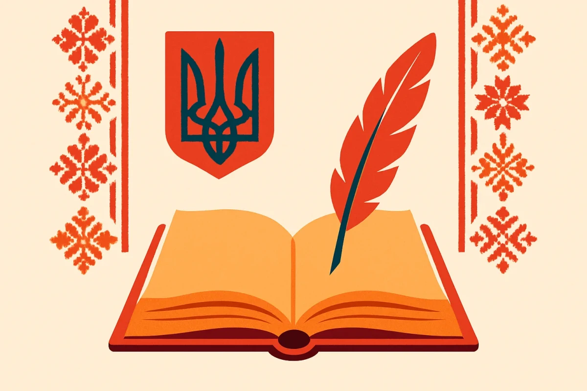 Привітання з Днем української писемності та мови — картинка без напису
