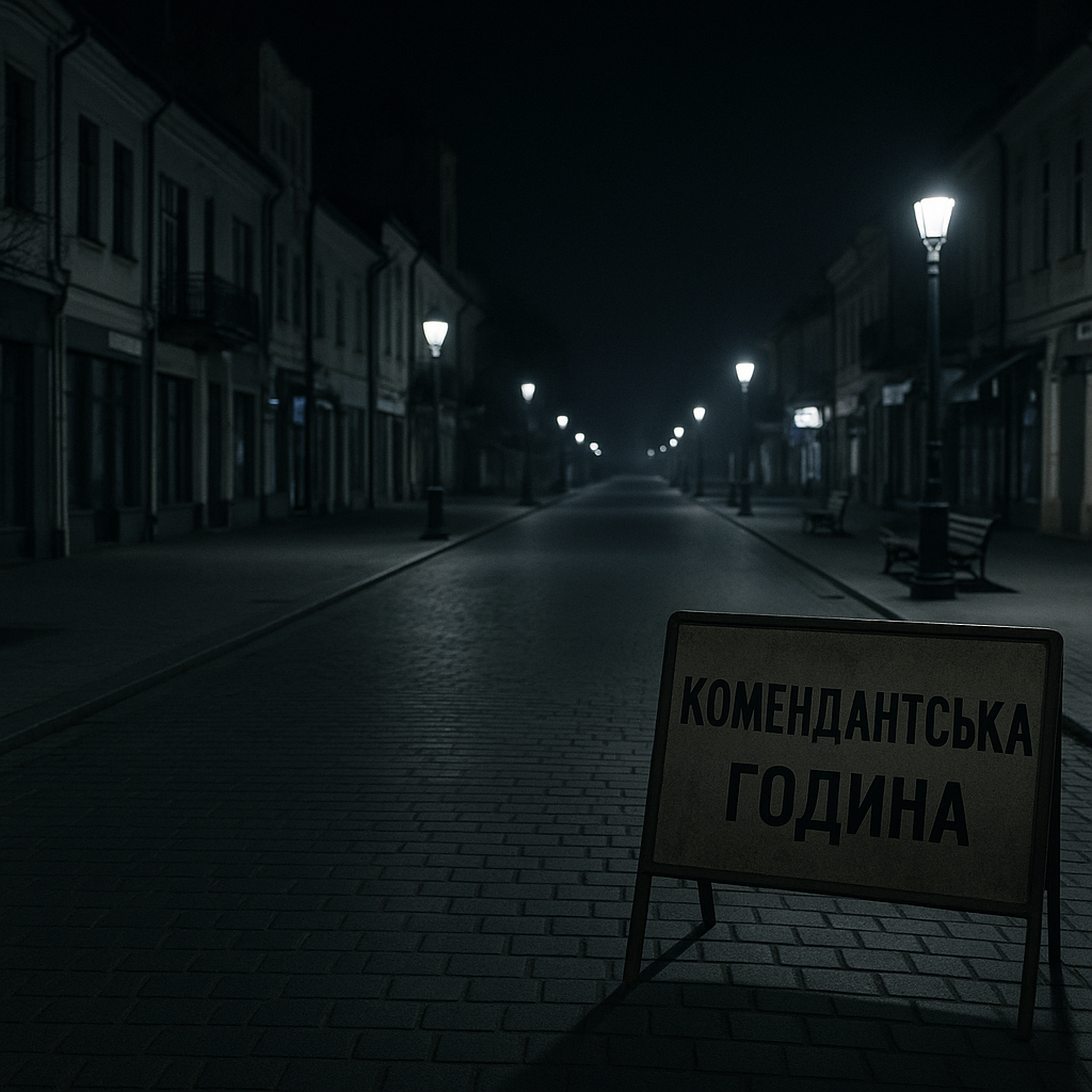 Комендантська година у Луцьку: правила, штрафи, винятки