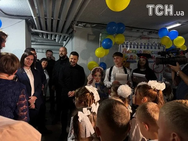 Президент у школі під час тривоги: як розпочався навчальний рік 2026 в Україні
