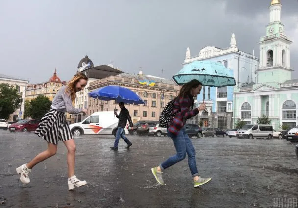 Погода в Києві 26 серпня: похолодання та грози на Київщині